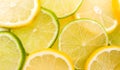 Lemon and lime Royalty Free Stock Photo