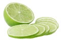 Lemon lime slices Royalty Free Stock Photo