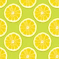 Lemon Lime slices pattern on light pink color Royalty Free Stock Photo