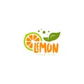 Lemon logo vector template. Logo template for your business