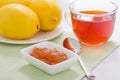 Lemon marmalade Royalty Free Stock Photo