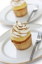 Lemon Meringue Cupcake Royalty Free Stock Photo