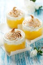 Lemon Meringue Dessert Royalty Free Stock Photo