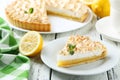 Lemon meringue pie Royalty Free Stock Photo