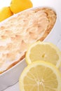 Lemon meringue tart Royalty Free Stock Photo