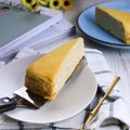 Lemon Mille Crepes Thousand Layer Cake