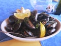 Lemon mussel pepper