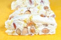 Lemon Nougat Royalty Free Stock Photo