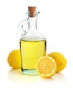 Lemon oil Royalty Free Stock Photo