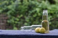 Lemon oil for massage and spa relex