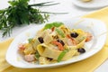 Lemon Pepper Pasta Royalty Free Stock Photo