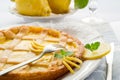 Lemon pie Royalty Free Stock Photo