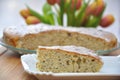 Lemon Poppyseed Cake Royalty Free Stock Photo