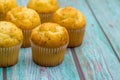 Lemon Poppyseed Muffin Royalty Free Stock Photo