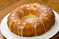 Lemon Pound Cake Royalty Free Stock Photo