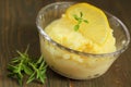 Lemon pudding