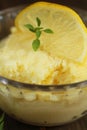 Lemon pudding