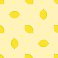 Lemon seamless pattern