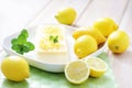 Lemon semifreddo