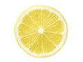 Lemon slice isolated Royalty Free Stock Photo