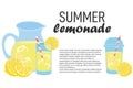 Lemonade summer drink. Royalty Free Stock Photo