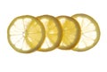 Lemon Slices Royalty Free Stock Photo
