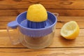 Lemon squeeze fresh lemon juice