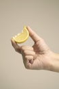 lemon studio shot with canon 6d mark ii male hand cut open yellow citrous lime fruit healthy squeeze lemonade