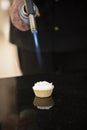 Lemon tart and meringue Royalty Free Stock Photo