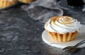 lemon tartlet with meringue