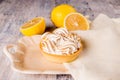 Lemon tartlet