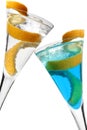 Lemon Twist Cocktail Royalty Free Stock Photo