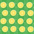 lemon vector pattern