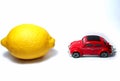 Lemon vs car