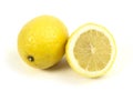 Lemon on white background Royalty Free Stock Photo