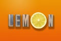 Lemon WORD orange