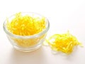 Lemon zest Royalty Free Stock Photo