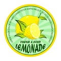 Lemonade badges vector