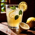 Lemonade, fresh squeezed lemon citrus fruit drink