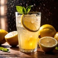 Lemonade, fresh squeezed lemon citrus fruit drink