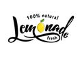 Lemonade lettering sign