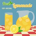 Lemonade poster Royalty Free Stock Photo