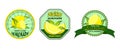 Lemonade badges vector Royalty Free Stock Photo