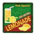 Lemonade vintage rusty metal sign Royalty Free Stock Photo