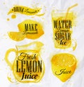Lemonade watercolor