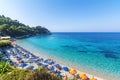 Lemonakia beach on Samos Island Royalty Free Stock Photo