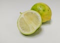 Lemonds isolate Royalty Free Stock Photo