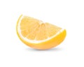 Lemonds  on  the  white Royalty Free Stock Photo