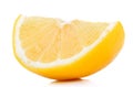 lemonds on the white ground Royalty Free Stock Photo