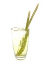 Lemongrass drink Royalty Free Stock Photo